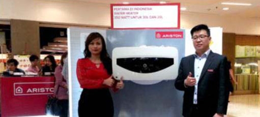 Ariston Slim ra mắt tại thị trường Indonesia