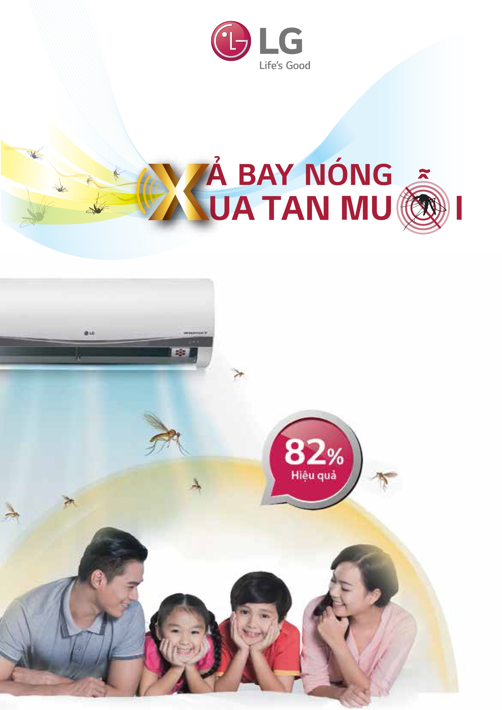 Chương trình khuyến mại khi mua điều hòa không khí xua muỗi