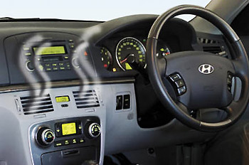 Hư hỏng thường gặp của máy điều hòa trên ôtô