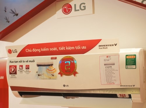 LG ra mắt điều hòa Inverter V xua có khả năng xua muỗi tiết kiệm điện
