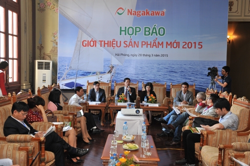 Nagakawa ra mắt bộ sản phẩm điều hòa không khí mới 2015