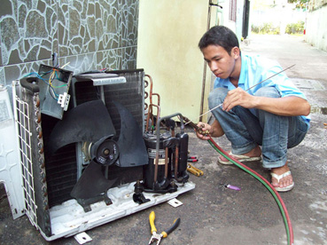 Sửa block điều hòa