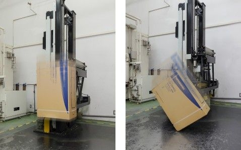 Thí nghiệm kiểm tra độ bền của bao bì máy điều hòa Panasonic