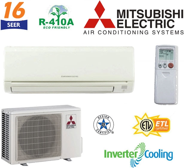 Thiết kế tinh tế hoạt động bền bỉ với điều hòa Mitsubishi ông slim Inverter